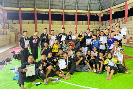 Juara Umum I Pada Kejuaraan Pencak Silat SMI OPEN 3 Se-Sulteng Tahun 2024